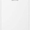 110 Litre Capacity 50cm Wide LED Light Touch Control Under Counter Larder White Freestanding Fridge