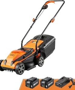 13-Inch Lawn Mower 24V Max with 2X4.0Ah Battery and a Charger
