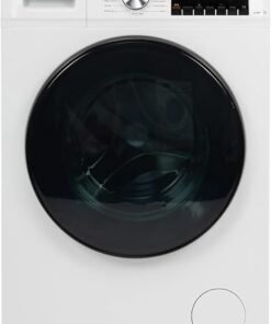 8kg 1400 Spin Washer Dryer with BLDC Inverter Motor, 15 Programs, LED Display, Front Loading, 2 Year Warranty - White