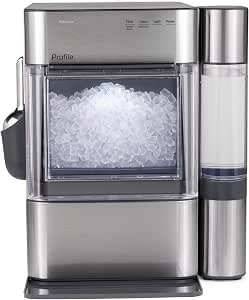2.0 Ultra Nugget Ice Maker with .75 Gallon Side Tank and Scale Inhibiting Filter, Scoop Included, 38 lbs in 24 Hours, Pellet Ice Machine with WiFi & Smart...