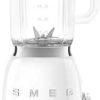 50's Style Jug Blender with Stainless Steel Blades, 4 Speed Settings and 3 Pre-set Programs, 1.5 Litre, 800W, White