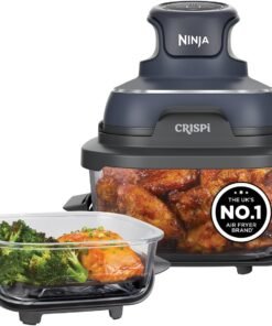 Portable Air Fryer, 3.8L, 4-in-1, Cyber Space Blue