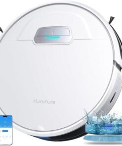 Robot Vacuum Cleaner with Mop, G20 Robotic Vacuums with Mapping, 7000Pa Strong Suction, Carpet Booster, Wi-Fi/APP/Alexa/Remote, Ideal for Pet Hair, Hard Floor and Carpet, 7.6cm Thin