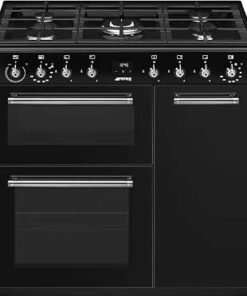 Concert Dual Fuel Range Cooker - Black