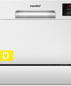 Table Top Dishwasher, 6 Place Settings, White