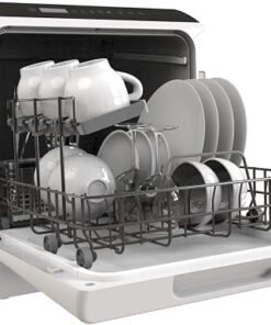Table Top Dishwasher 6 Programmes, 5 Place Settings, Save Energy