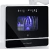 Dishwasher, 9 Programs, 167℉ High-Temp, 360° 3 Spray, 24H Timing, Hot Air Drying, Air Refresh, Baby-Care, LED Light, 5.2L Built-in Water Tank for...