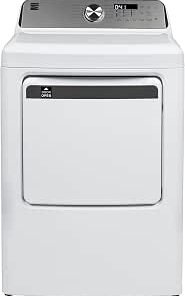 ft. Front Load Electric Dryer - White