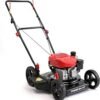 Gas Lawn Mower, 144cc 4-Cycle Engine, Walk-Behind Push Lawn Mower, Side Discharge, 5-Position Height Adjustment, Ideal for Small Yards