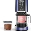 Ice Cream, Gelato, Milkshake, Sorbet, and Smoothie Bowl Maker, 7 One-Touch Programs, Blue (Renewed)