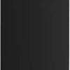 Larder Fridge Black 242 Litre with 4 Glass Shelves, 55cm Wide & 143cm Tall, Adjustable Thermostat, 2 Year Guarantee, RH143LF552E1B