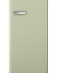 Larder Fridge with 337L Capacity, 5 Glass Fridge Shelves, 1 Chrome Wine Rack, 6 Door Shelves, 1 Salad Crisper, Green, SR11050GNE