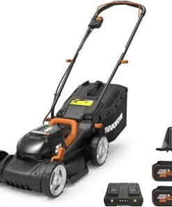 Mower, 40V 14" 2-in-1 Grass Mower for 1/8 Acre, WG779