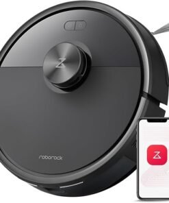 Robot Vacuum and Mop Cleaner, 10000Pa HyperForce Suction, Dual Anti-Tangle System, Auto-Lifting Mop, ReactiveTech Obstacle Avoidance, App Control, for Pet Hair and Carpet, Black