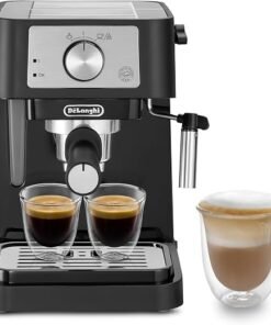 Traditional barista Pump Espresso Coffee Machine, Black