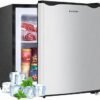 Upright Mini Freezer for Dorms Apartment, Silver