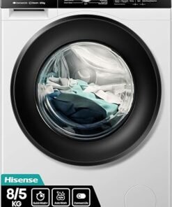 Wifi Connected 8Kg / 5Kg Washer Dryer with 1400 rpm - White - A/D Rated
