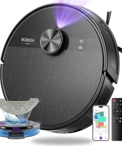 Robot Vacuum with Mop, 7000Pa Mighty Suction with Lidar Navigation